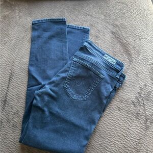 Classic Blue AG skinny ankle Jeans